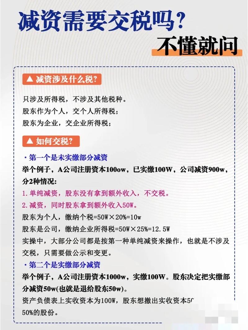 企业增资减资与执照变更操作指南(增资减资改变股东要交税吗)